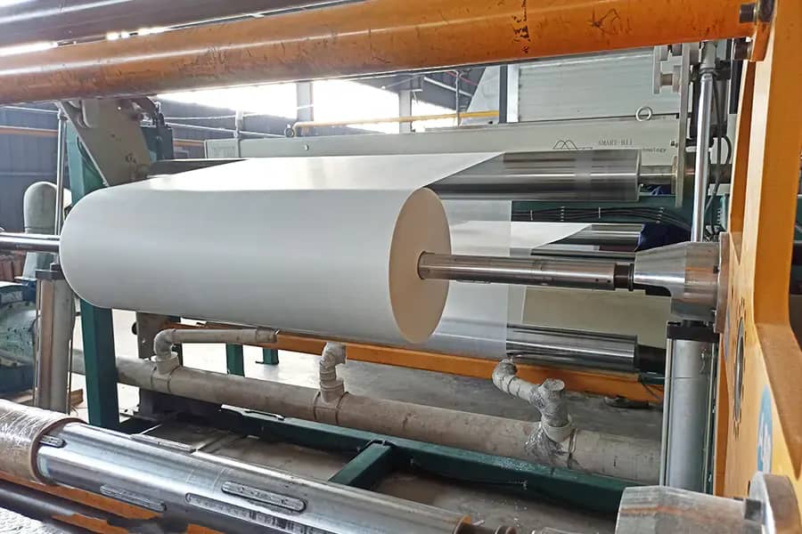 Fiber laying production line